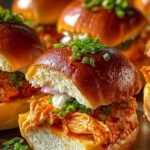 Spicy Buffalo Chicken Sliders