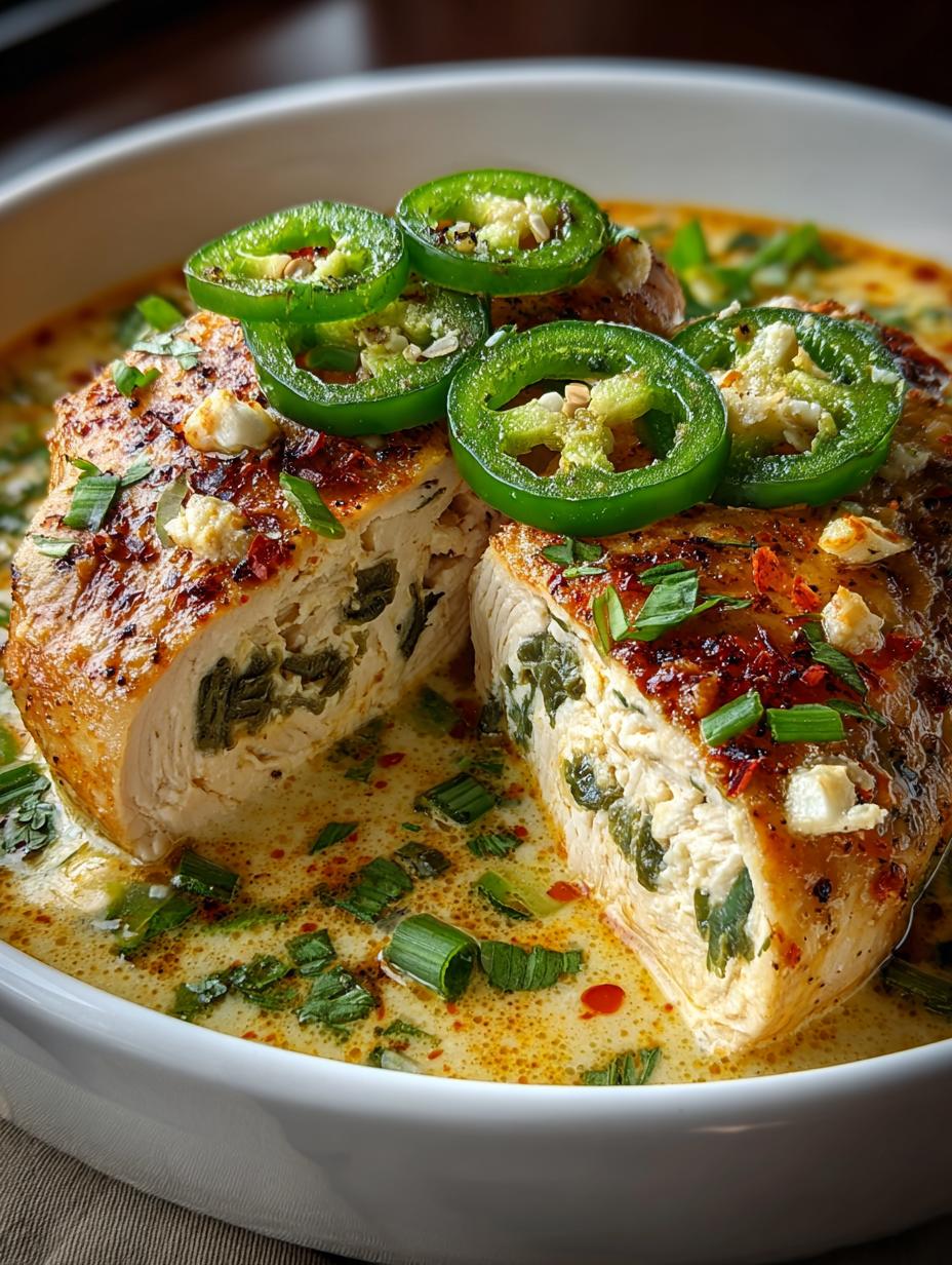 Spicy Jalapeno Popper Chicken