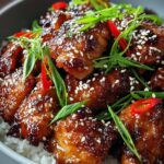 Sticky Korean Style Chicken