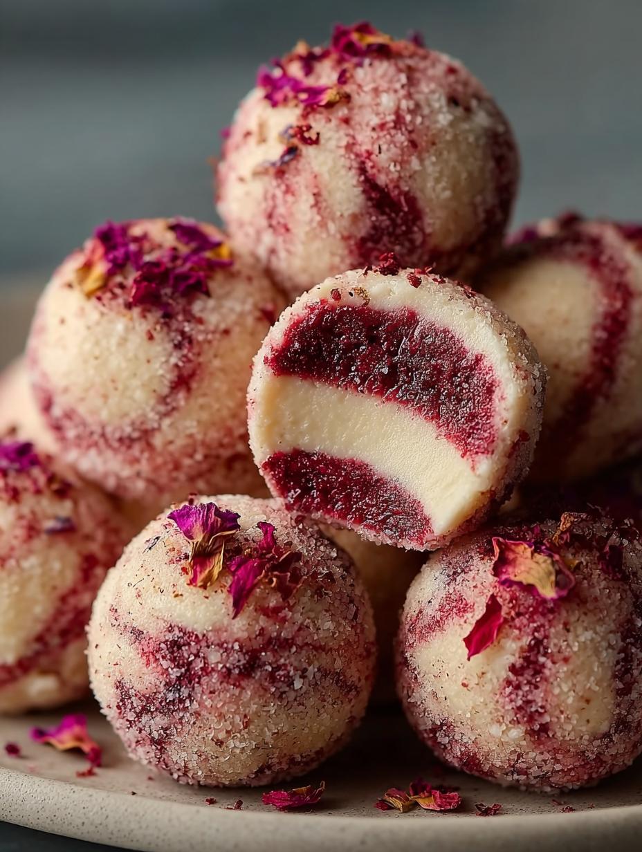 Strawberry Cheesecake Protein Balls