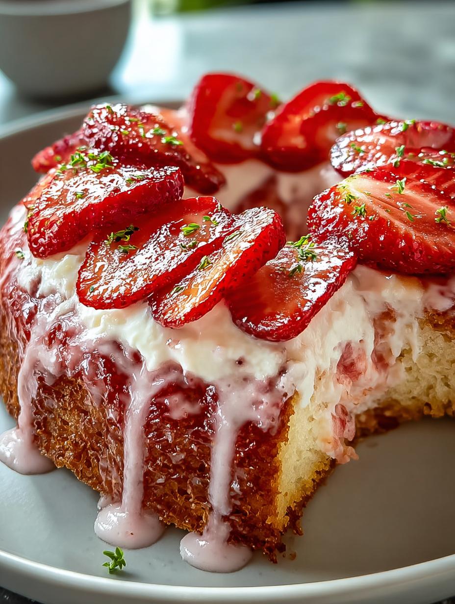 Strawberry Cream Cheese Pound Cake: 12 Reasons to Indulge 4 Strawberry Cream Cheese Pound Cake: 12 Reasons to Indulge - Strawberry Cream Cheese Pound - main visual representation