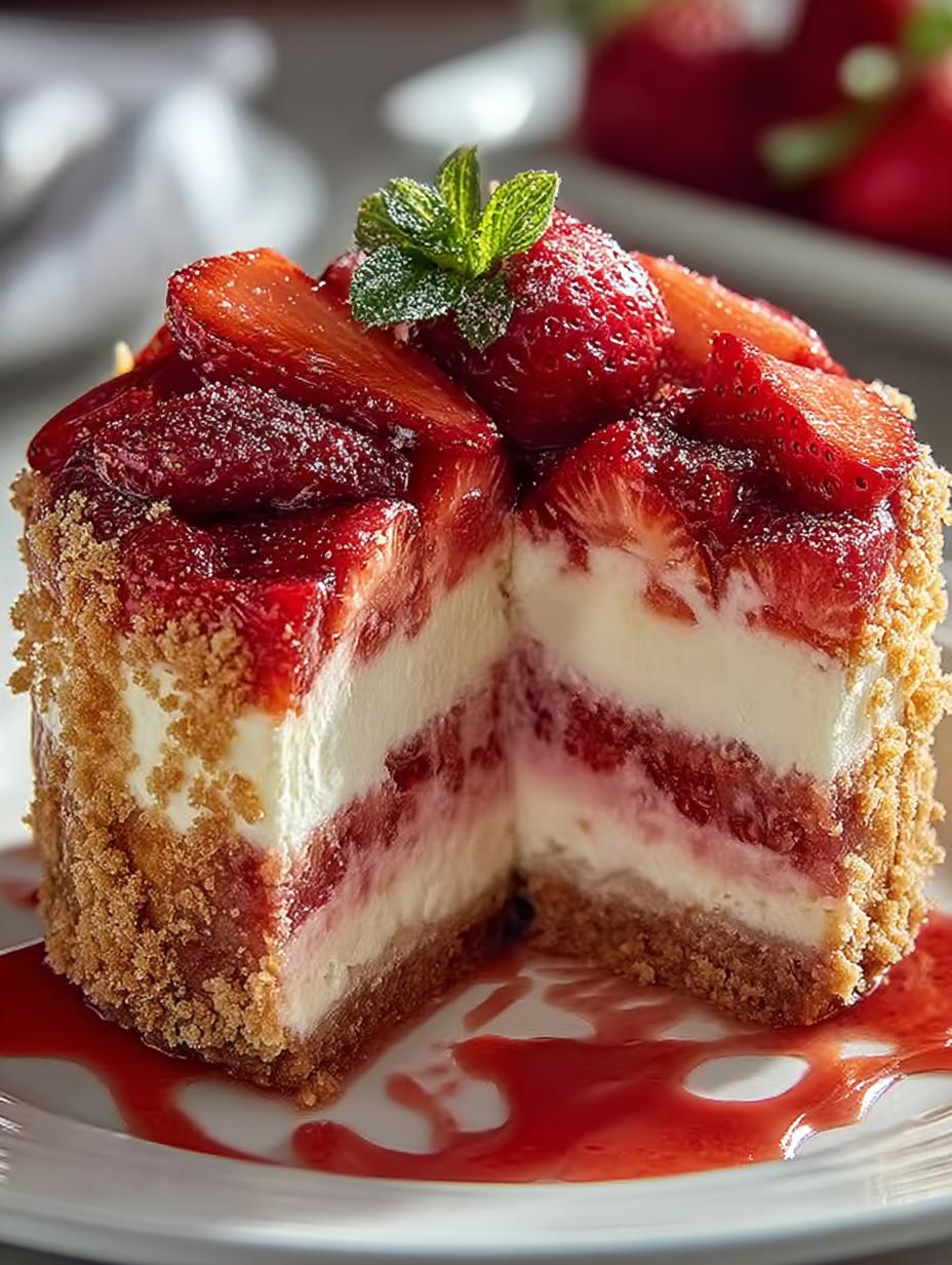 Strawberry Crunch Cheesecake Delectable: 10 Amazing Tips - Strawberry Crunch Cheesecake Delectable - additional detail