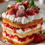 Strawberry Shortcake Layer Cake