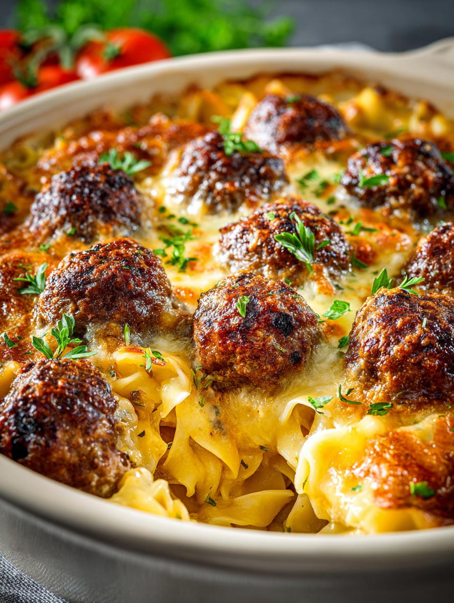 Swedish Meatball Noodle Bake: 6 Comforting Steps - Swedish Meatball Noodle Bake - main visual representation