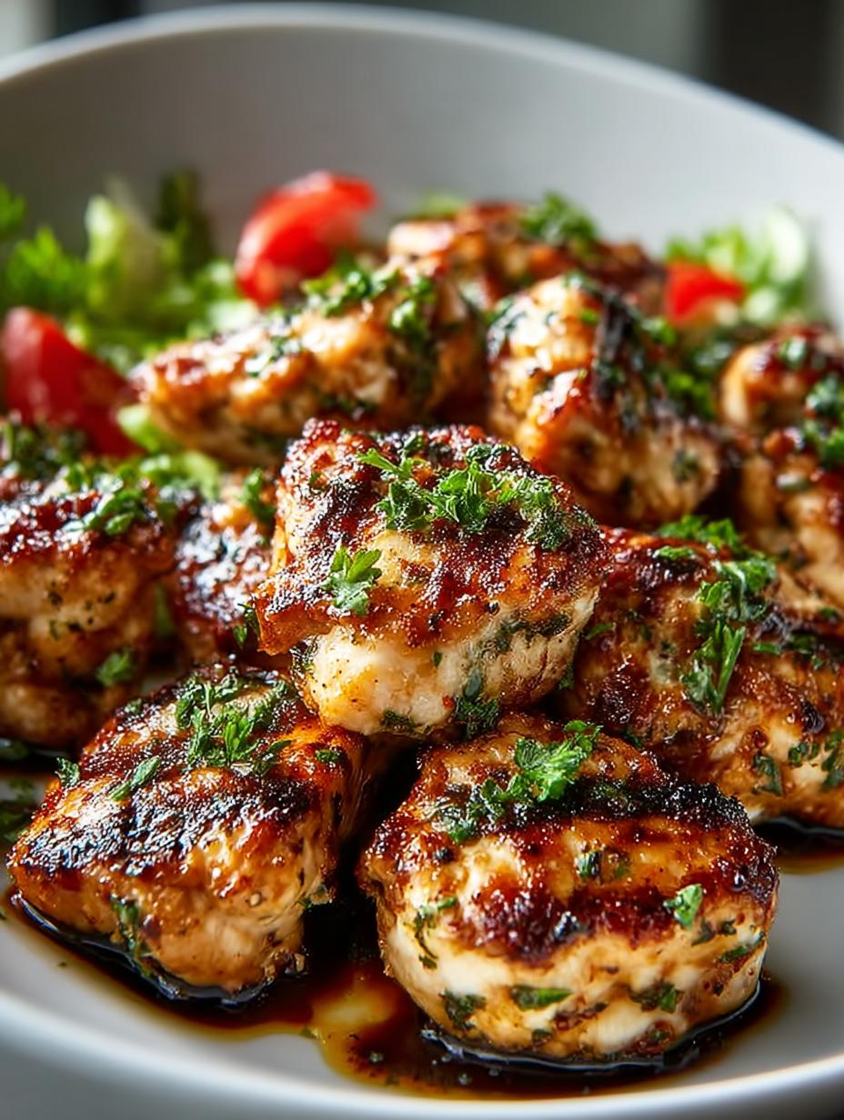 Tender Grilled Chicken Bites