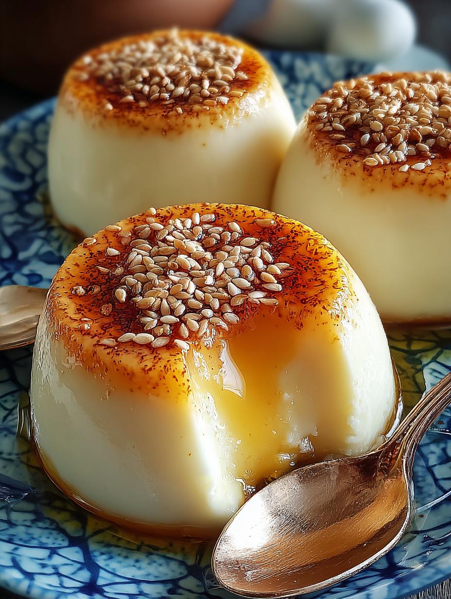 Delicious Thai Coconut Custard Recipe for Blissful Moments - Thai Coconut Custard - main visual representation