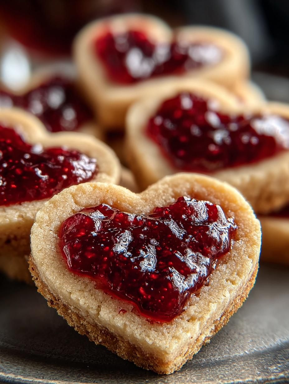 Thumbprint Jam Hearts