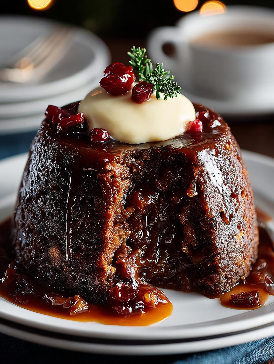Traditional Christmas Pudding