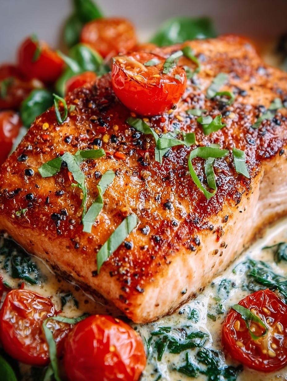 Tuscan Salmon: 30-Minute Creamy Italian Delight - Tuscan Salmon - main visual representation