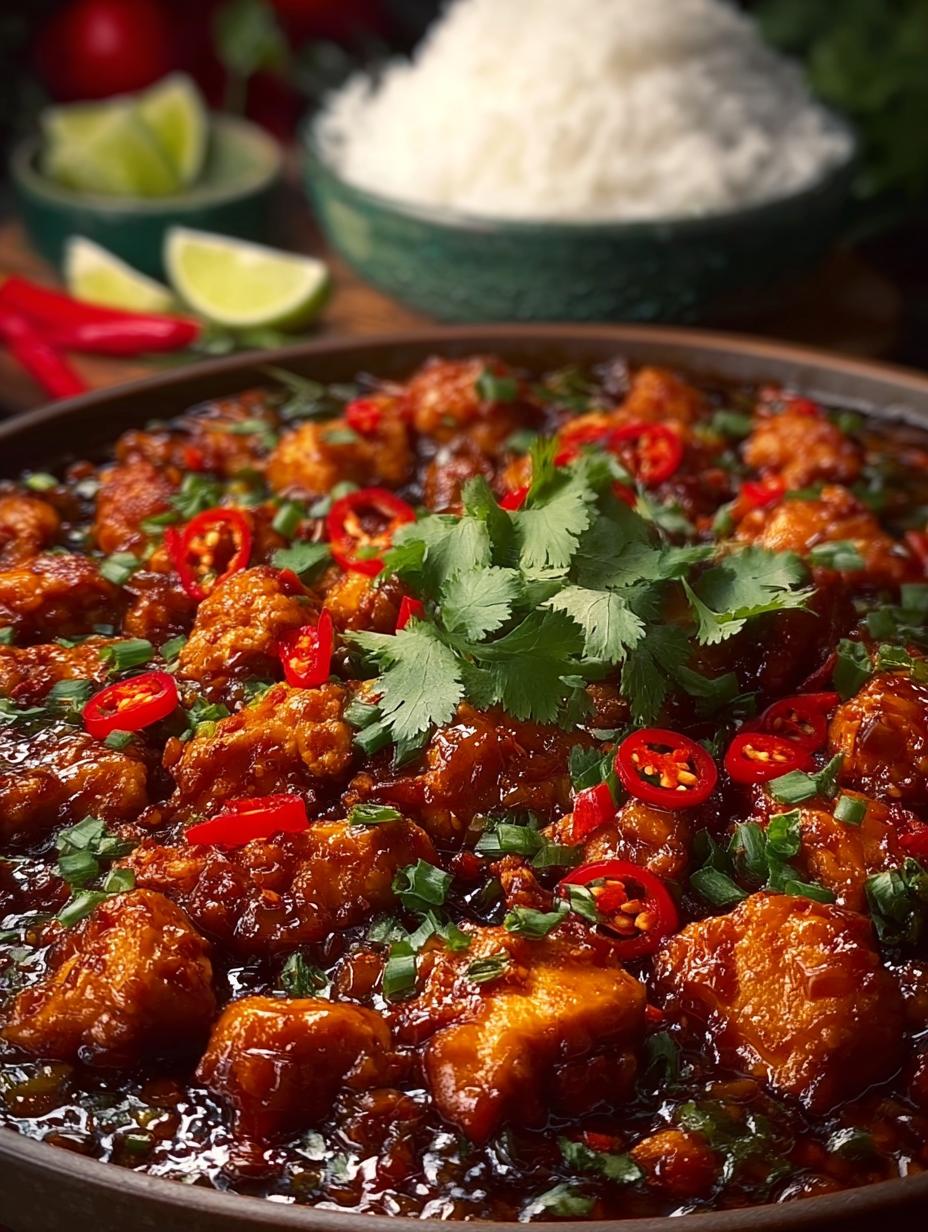 Zesty Garlic Chilli Chicken