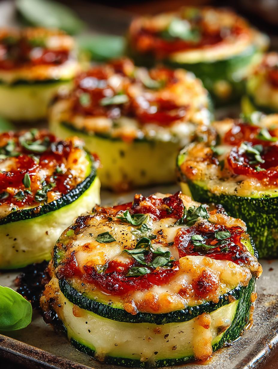 Zucchini Pizza Bites: 5 Tasty Low-Carb Snack Ideas 4 Zucchini Pizza Bites: 5 Tasty Low-Carb Snack Ideas - Zucchini Pizza Bites - main visual representation