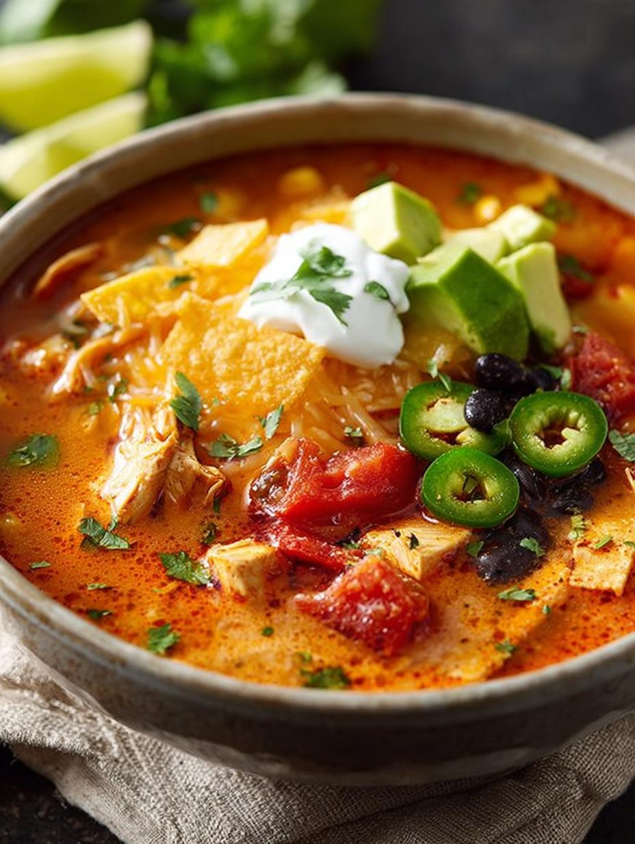 #comment 114925: 6 Irresistible Creamy Chicken Tortilla Soup Tips - #comment 114925 - main visual representation