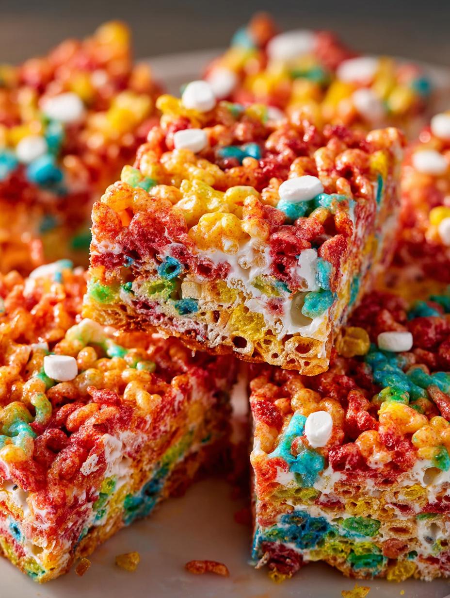 #comment 334155: 5 Irresistible Fruity Pebbles Rice Krispie Treats - #comment 334155 - additional detail