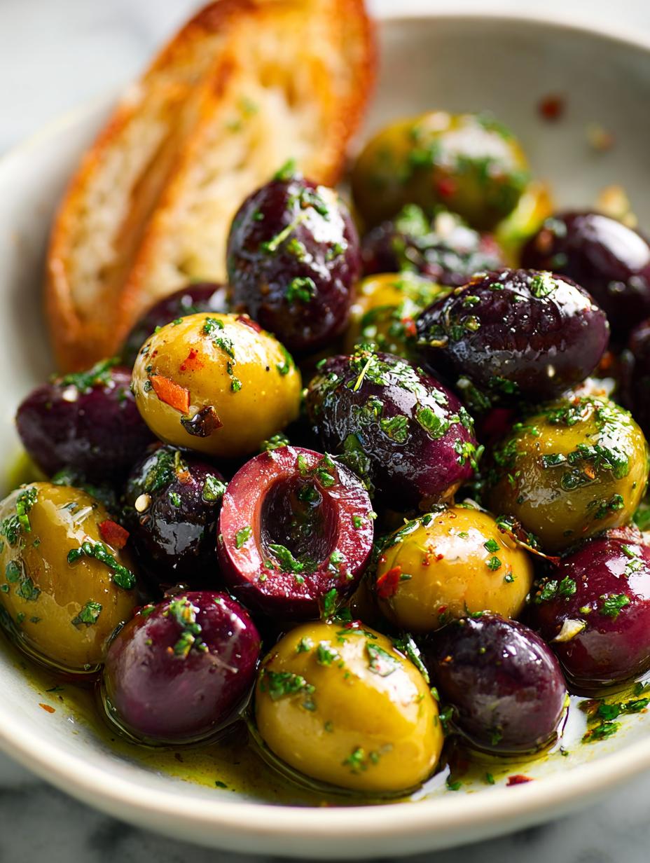 The most DELICIOUS Marinated Olives Recipe to Savor - #comment 37378 - main visual representation