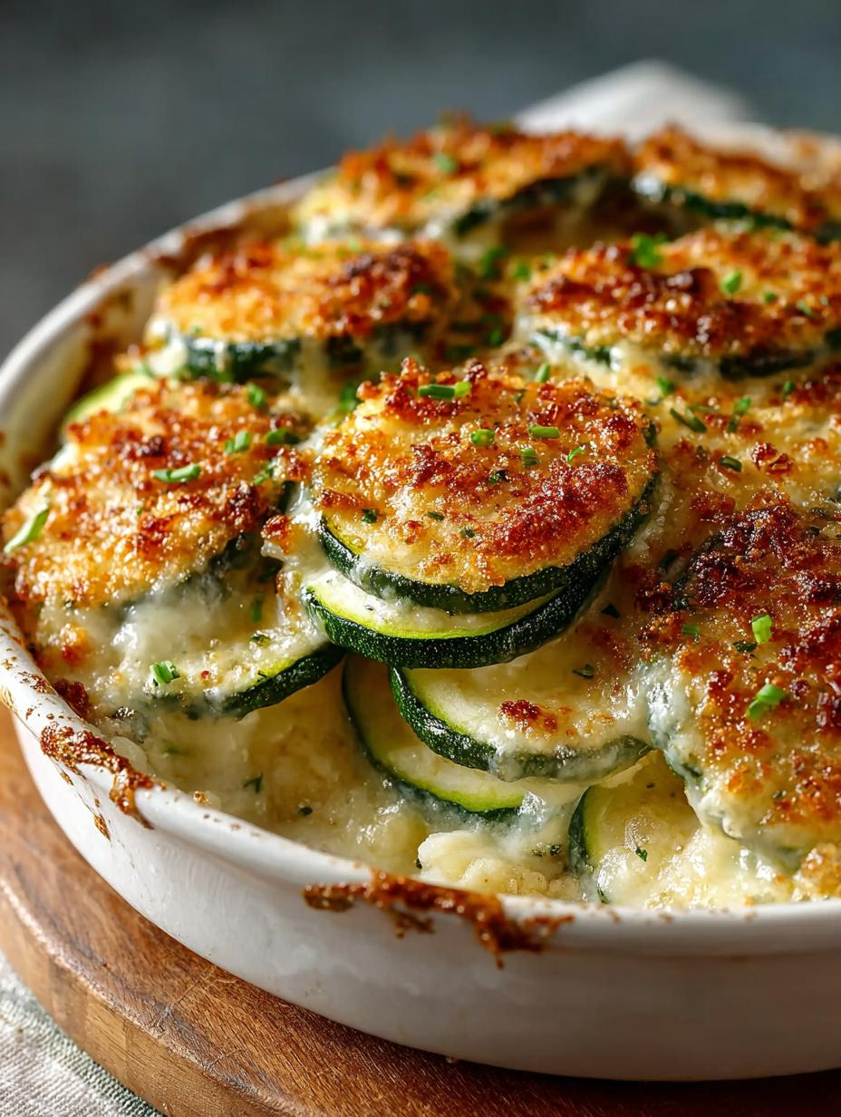 Cheesy Scalloped Zucchini: 5 Indulgent Steps to Delight - ?utm Source=rss&utm Medium=rss&utm Campaign=cheesy - additional detail