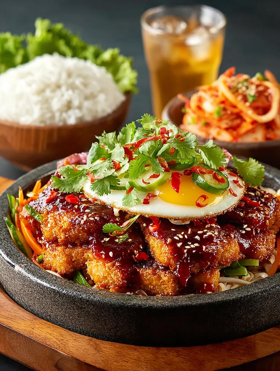 Addictive Spicy Korean BBQ Chicken Sandwich Recipe - Addictive Spicy Korean Bbq - main visual representation