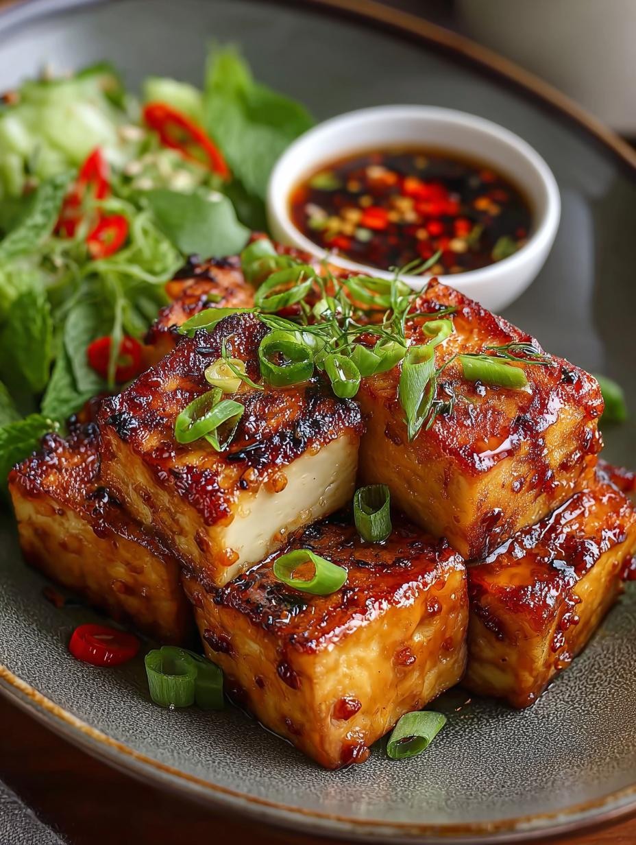 Crispy Air Fryer Lemongrass Tofu for Quick Vegan Meals - Air Fryer Lemongrass Tofu - additional detail