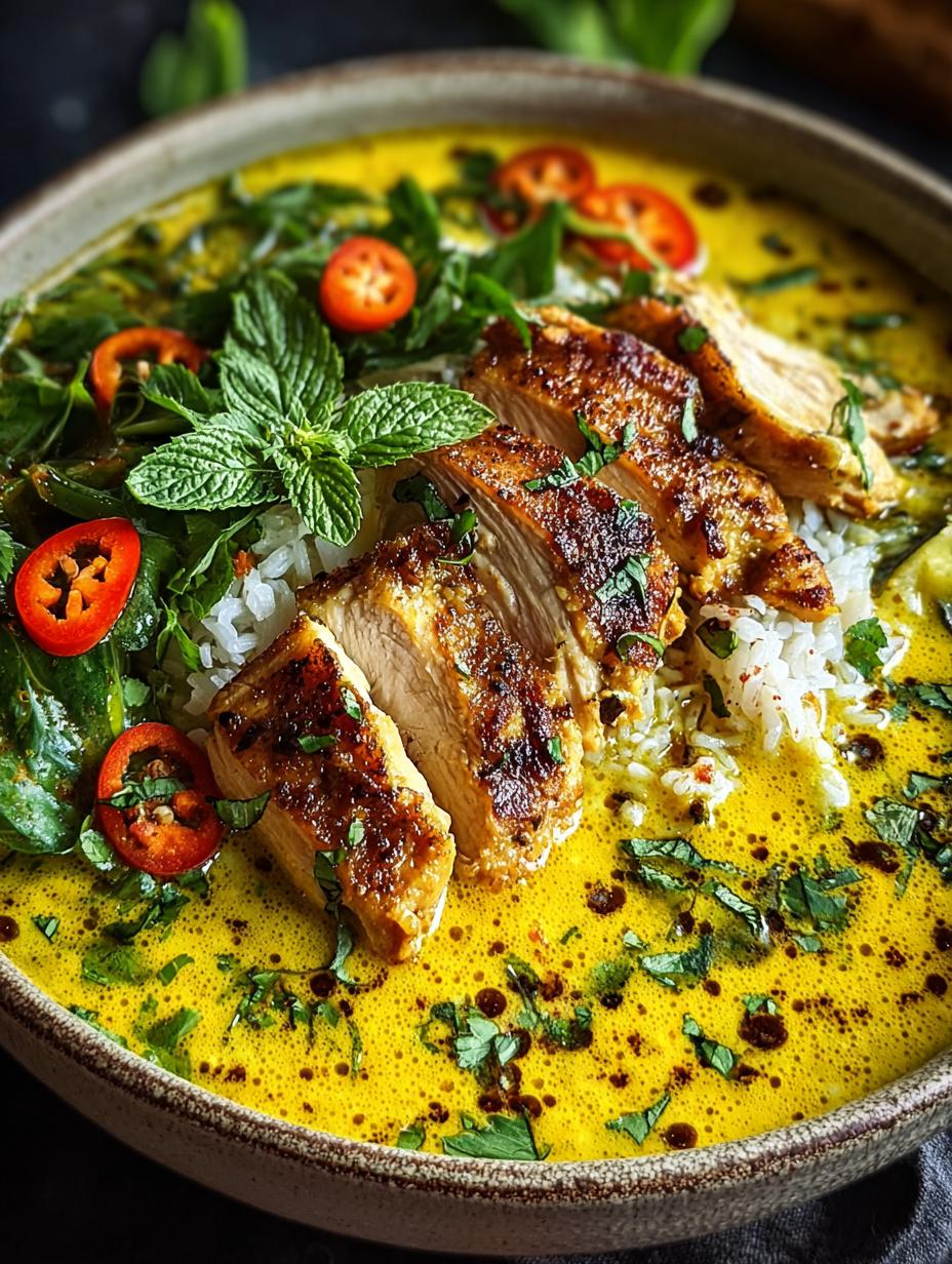 Healing Anti Inflammatory Turmeric Chicken Soup Recipe - Anti Inflammatory Turmeric Chicken - main visual representation