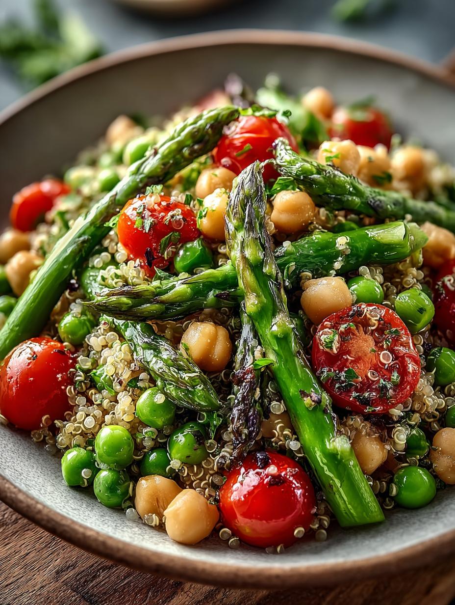 Refreshing Asparagus Chickpea Quinoa Salad for Vibrant Meals 4 Refreshing Asparagus Chickpea Quinoa Salad for Vibrant Meals - Asparagus Chickpea Quinoa Salad - main visual representation