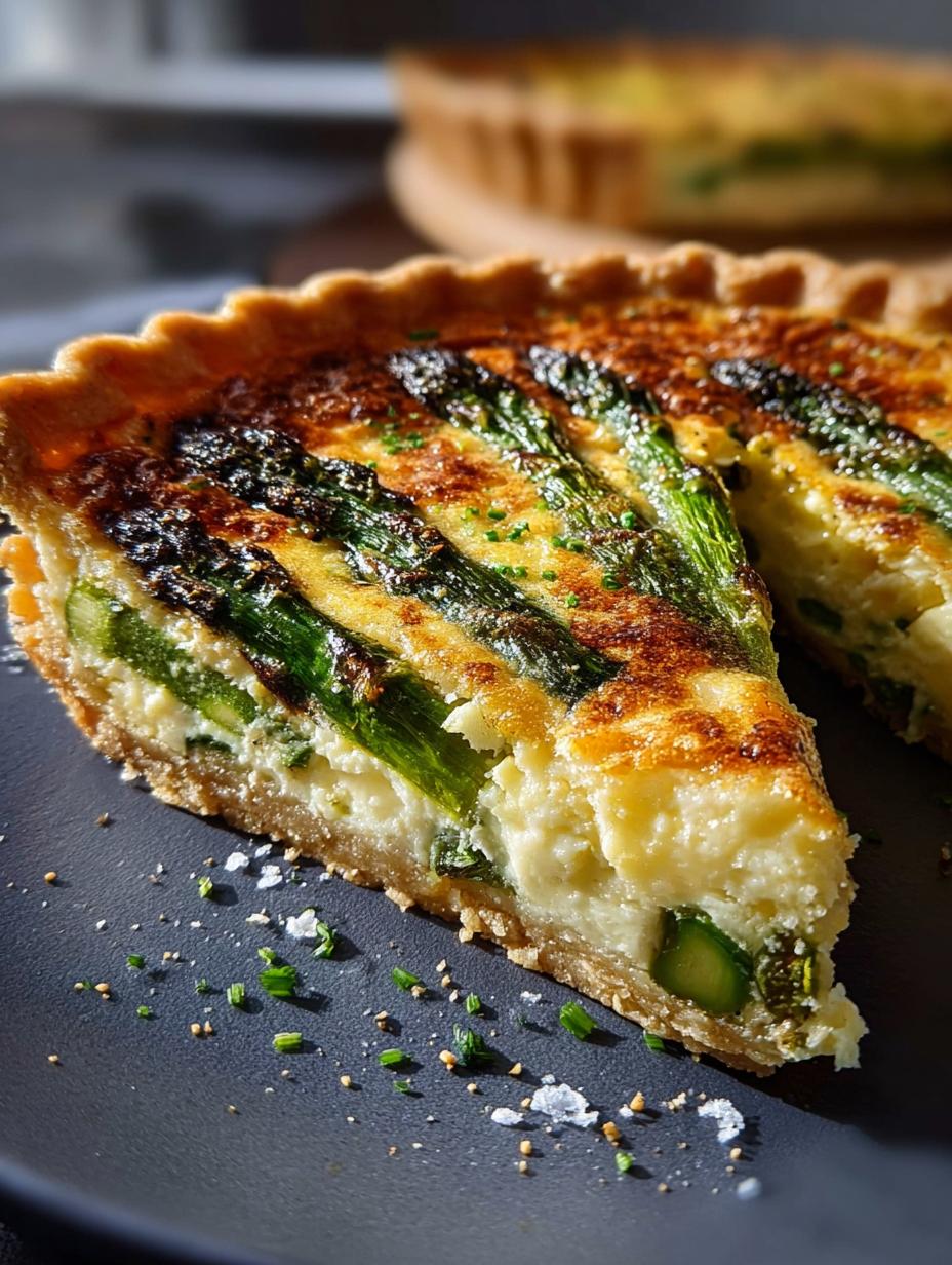 Asparagus Gruyere Quiche: 7 Ingredients for Pure Delight - Asparagus Gruyere Quiche - main visual representation