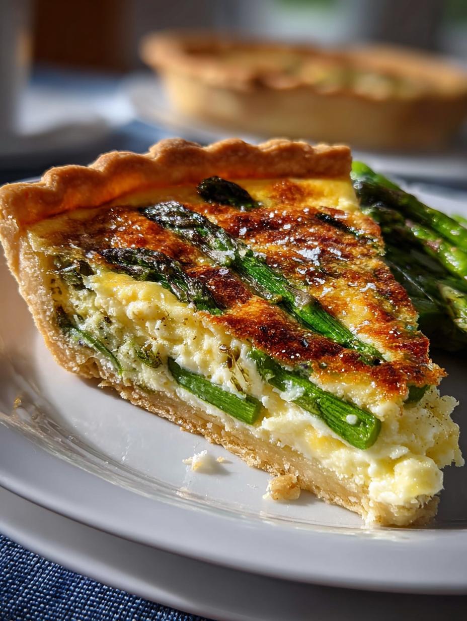Asparagus Gruyere Quiche: 7 Ingredients for Pure Delight - Asparagus Gruyere Quiche - additional detail
