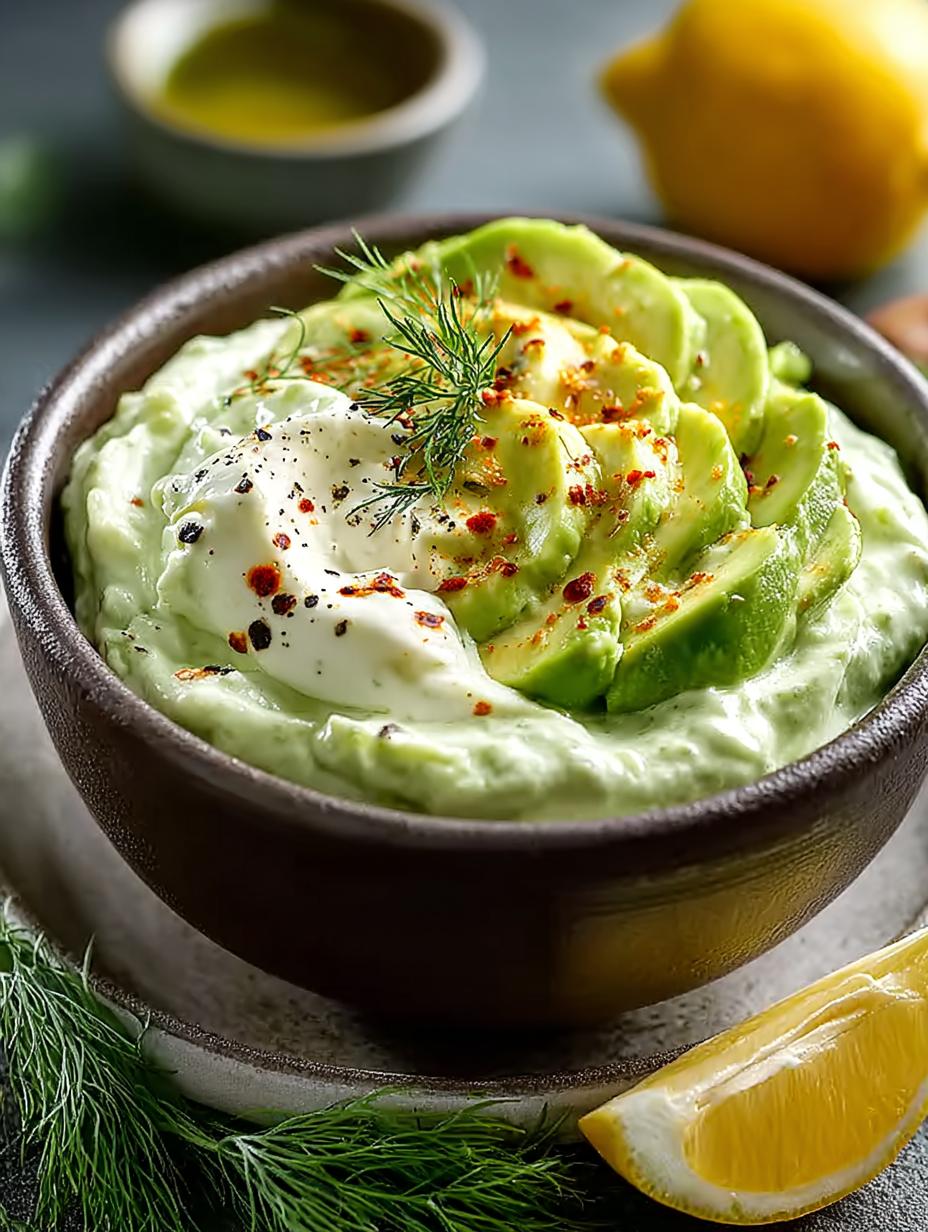 Avocado Tzatziki: 5 Reasons You'll Love This Creamy Dip - Avocado Tzatziki - additional detail