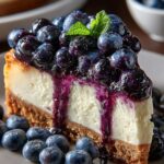 Bake Blueberry Cheesecake Refreshing