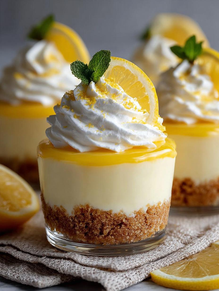 Bake Lemon Cheesecake Cups That Will Delight You - Bake Lemon Cheesecake Cups - main visual representation