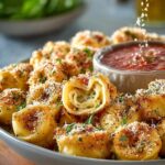 Baked Tortellini Bites with