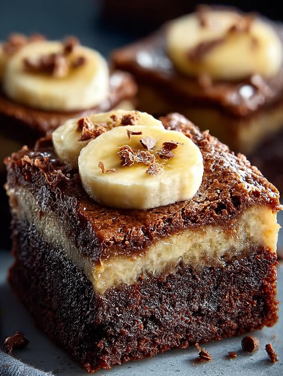 Ultra Moist Banana Bread Brownies Recipe to Indulge - Banana Bread Brownies - main visual representation