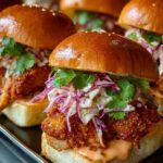 Bang Bang Chicken Sliders