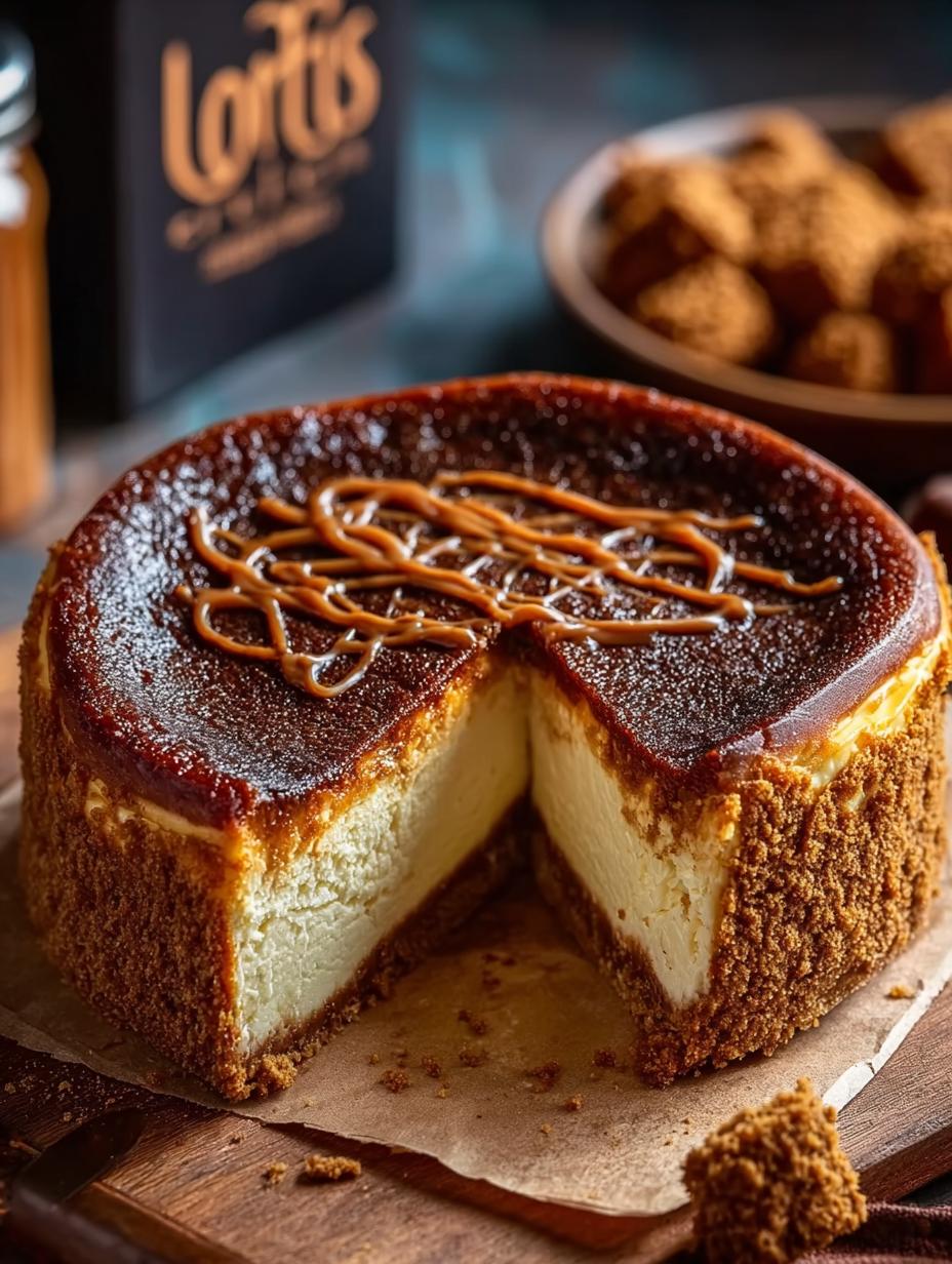 Biscoff Burnt Basque Cheesecake: 8 Reasons to Indulge - Biscoff Burnt Basque Cheesecake - additional detail