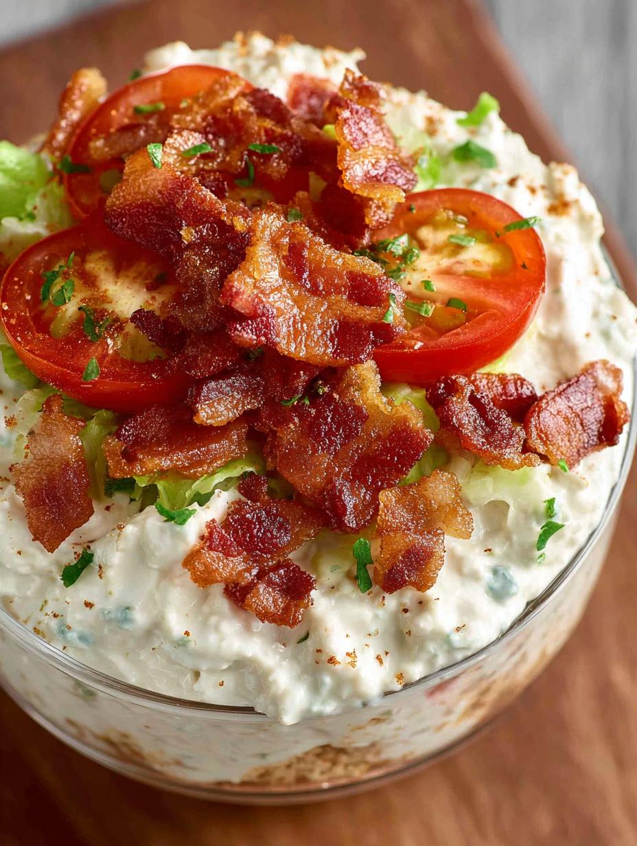 Creamy BLT Dip: 7 Reasons to Love This Delicious Dip 4 Creamy BLT Dip: 7 Reasons to Love This Delicious Dip - Blt Dip - main visual representation