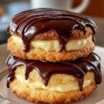 Boston Cream Pie Cookies