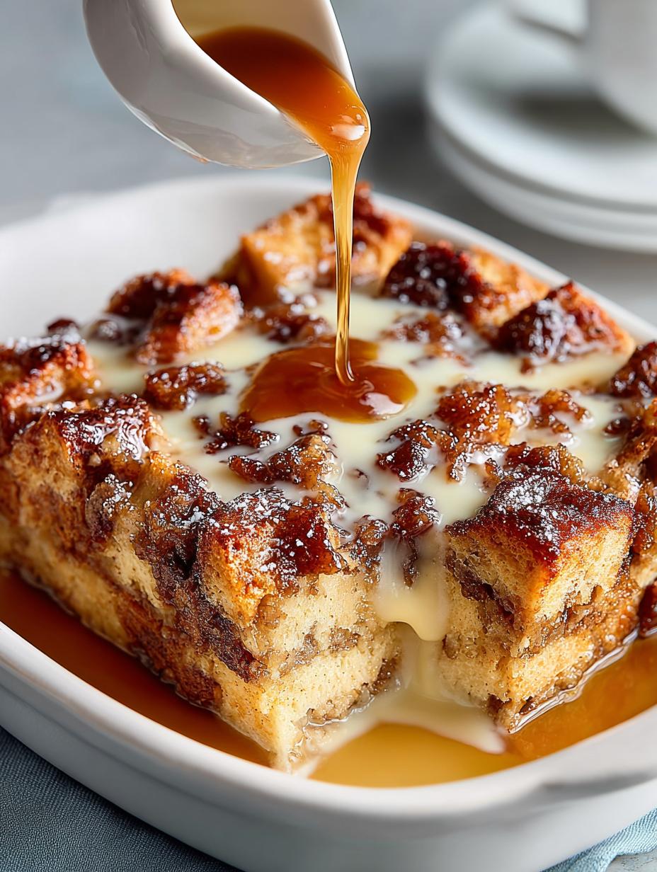 Indulgent Bread Pudding with Bourbon Sauce Recipe - Bread Pudding with Bourbon - main visual representation
