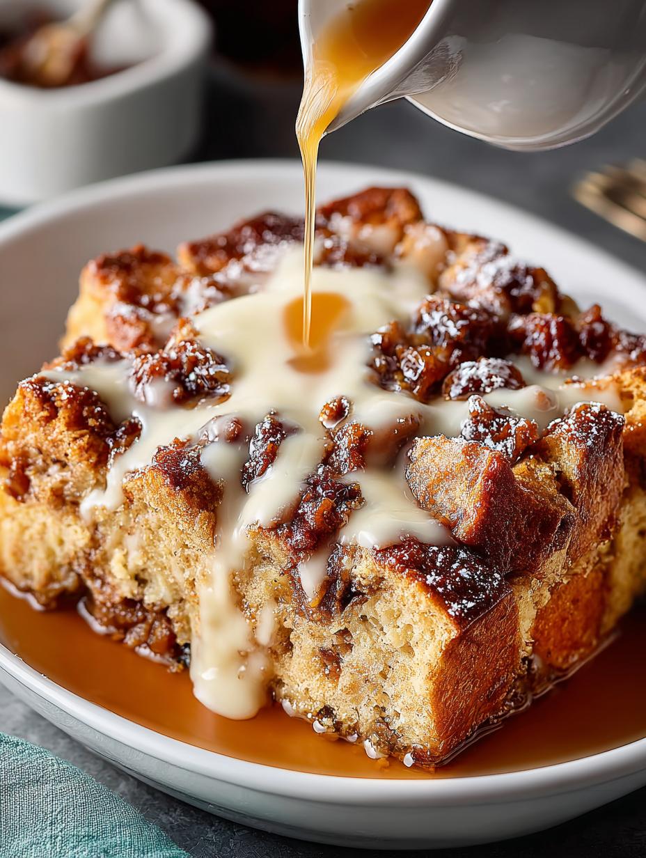 Bread Pudding with Bourbon