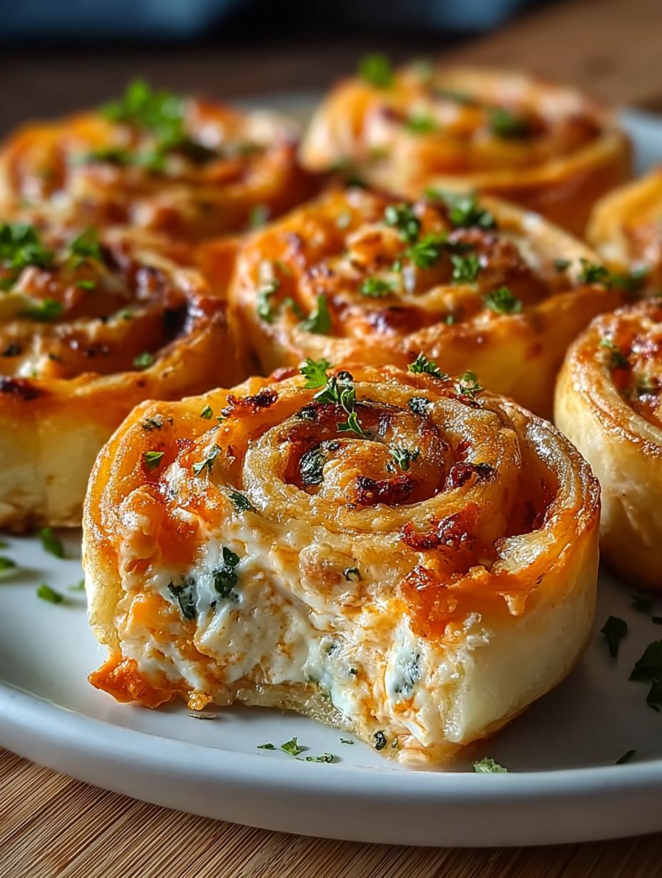 Buffalo Chicken Dip Pinwheels: 12 Flavorful Game Day Snacks - Buffalo Chicken Dip Pinwheels - additional detail