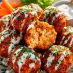 Buffalo Chicken Meatballs