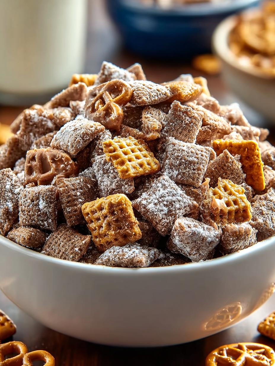 Butterfinger Puppy Chow: 7 Reasons to Love This Treat - Butterfinger Puppy Chow - additional detail