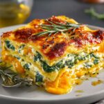 Butternut Squash Spinach Lasagna
