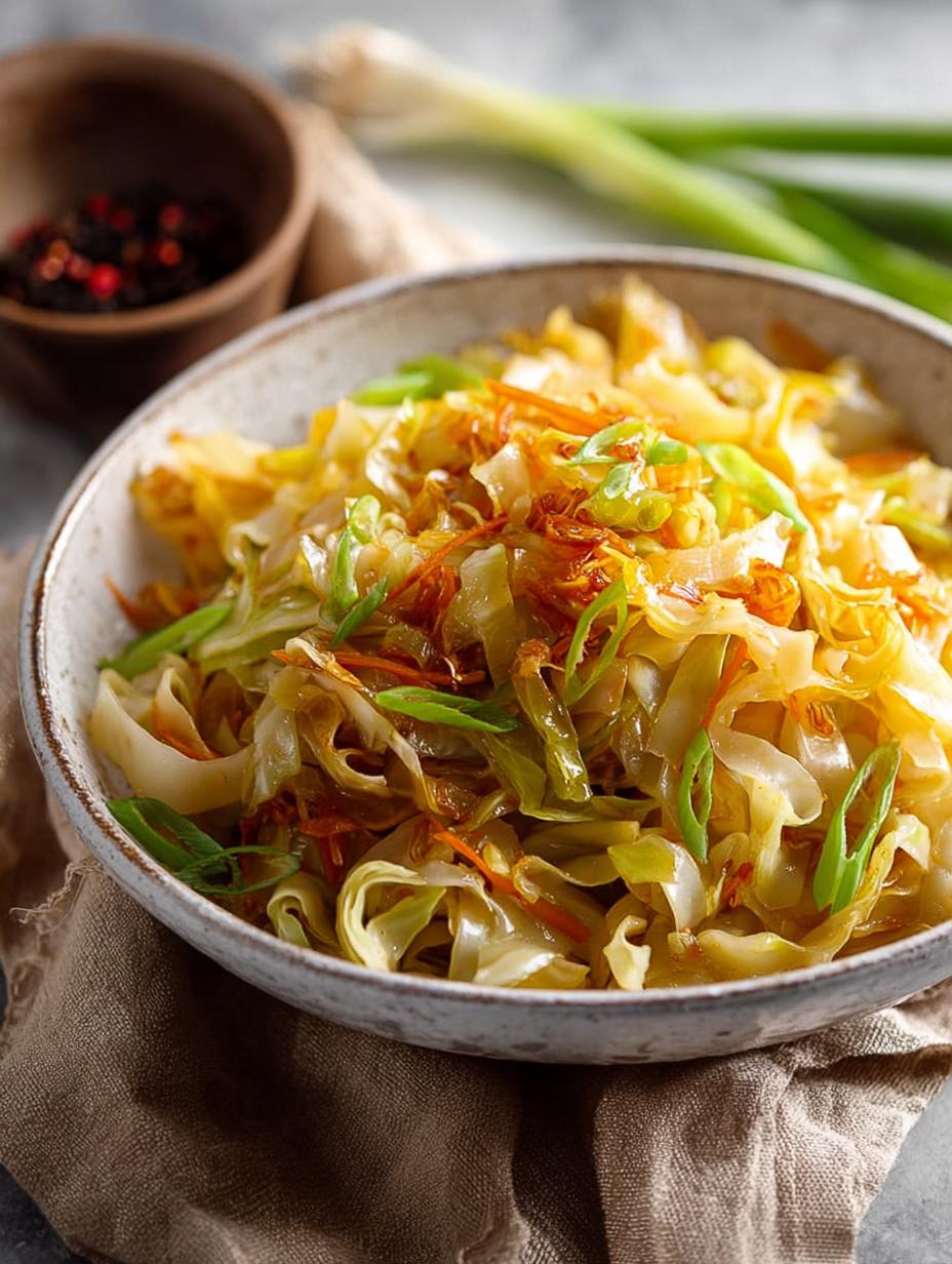 Cabbage Noodles: 30-Minute Comfort Food Delight - Cabbage Noodles - additional detail