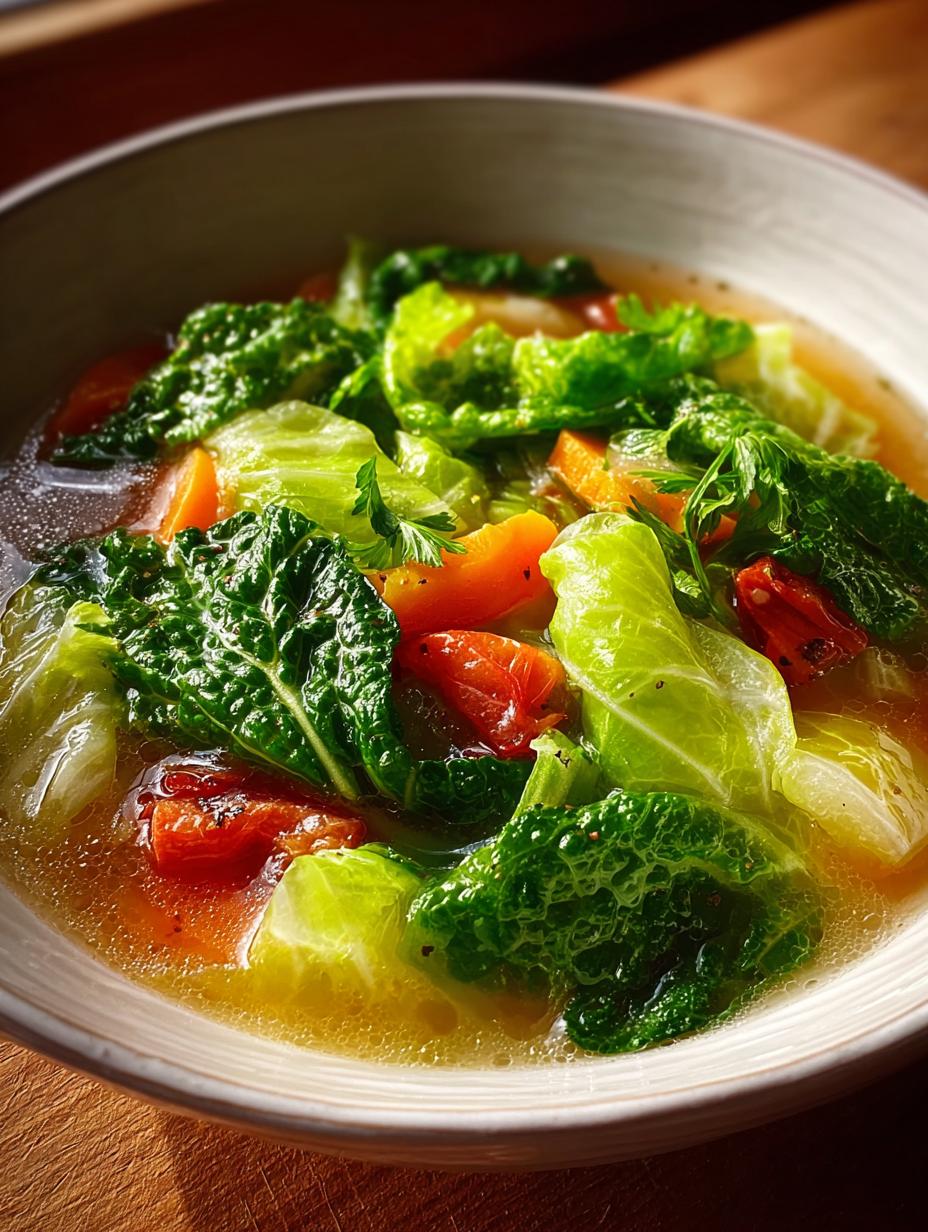 Cabbage Vegetable Soup Ingredients: 3 Simple Essentials - Cabbage Vegetable Soup Ingredients - additional detail