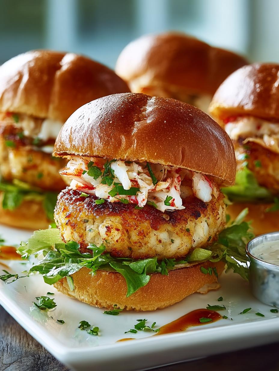 Cajun Crab Cake Sliders: 10 Flavorful Mini Delights - Cajun Crab Cake Sliders - main visual representation