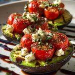Caprese Stuffed Avocados