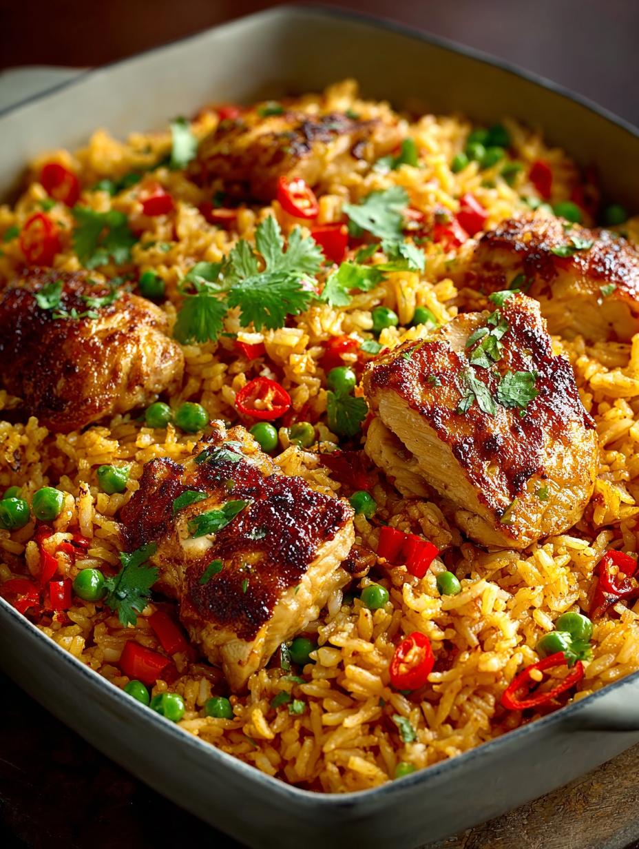 Caribbean Chicken Rice For a Flavorful One-Pot Delight - Caribbean Chicken Rice For - main visual representation