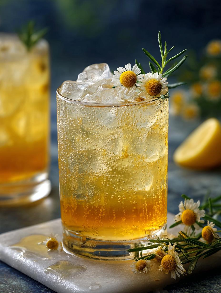 Refreshing Chamomile Honey Mocktail Recipe for Relaxation - Chamomile Honey Mocktail - additional detail