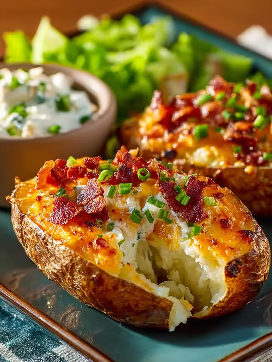 Cheddar Oven Baked Potato Skins: The Ultimate Cheesy Treat - Cheddar Oven Baked Potato - main visual representation