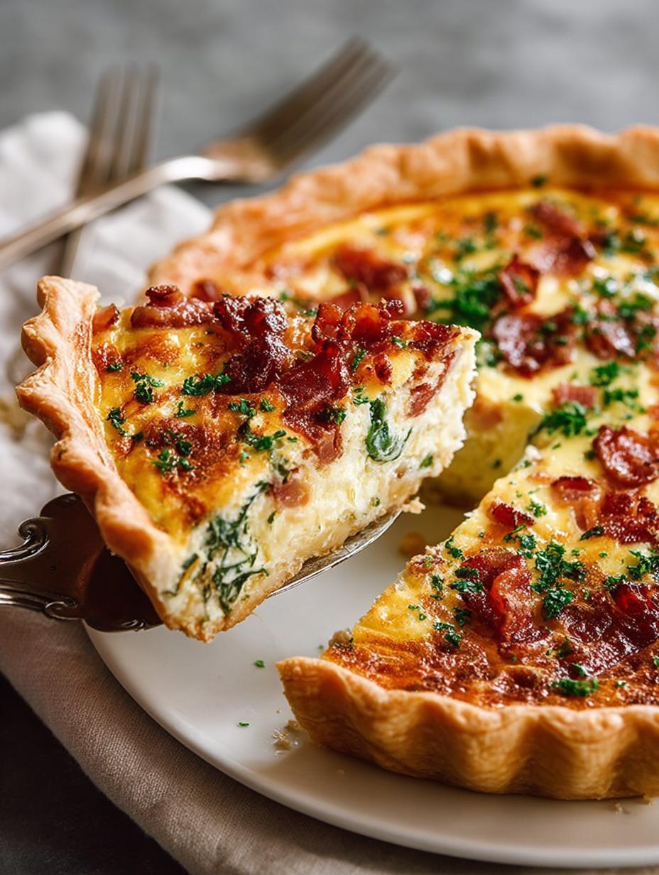 Cheese Bacon Breakfast Quiche: 5 Delicious Variations - Cheese Bacon Breakfast Quiche - main visual representation
