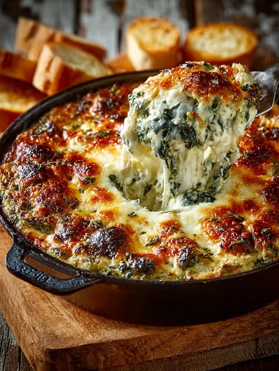 Cheesy Baked Spinach Artichoke: 7 Irresistible Reasons to Indulge 4 Cheesy Baked Spinach Artichoke: 7 Irresistible Reasons to Indulge - Cheesy Baked Spinach Artichoke - main visual representation