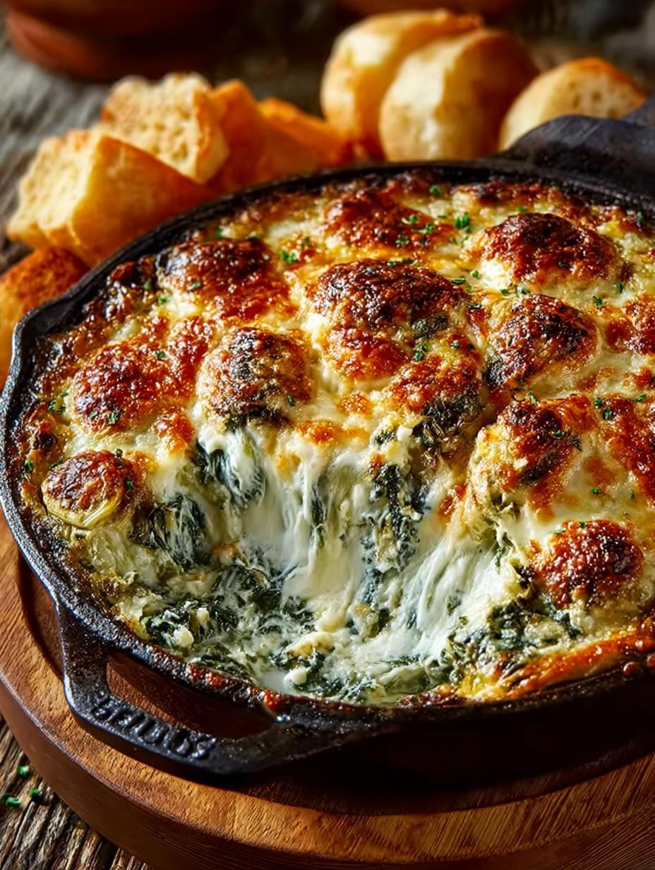 Cheesy Baked Spinach Artichoke: 7 Irresistible Reasons to Indulge 5 Cheesy Baked Spinach Artichoke: 7 Irresistible Reasons to Indulge - Cheesy Baked Spinach Artichoke - additional detail